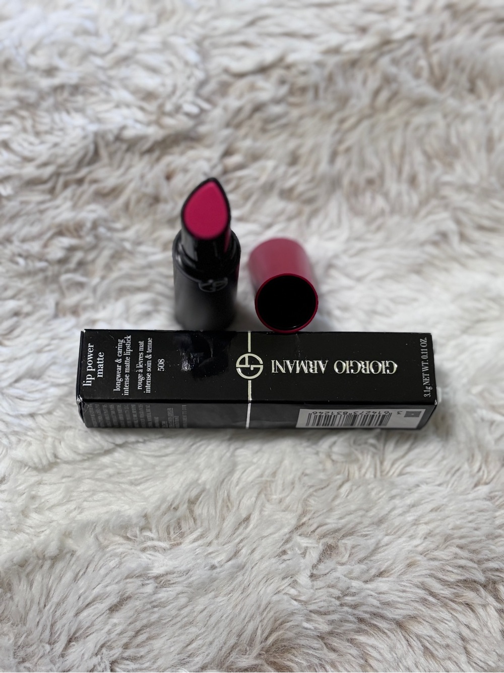 Giorgio Armani Lip Power Matte in Eccentric 508